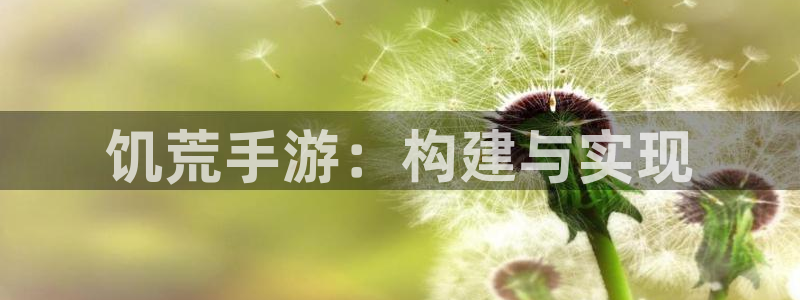 万赢娱乐论坛：饥荒手游：构建与实现